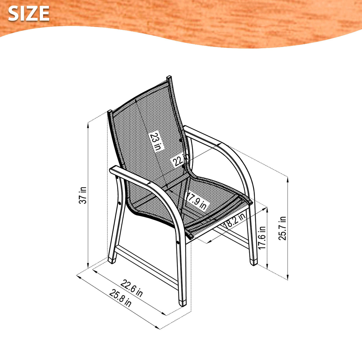 Rinjani Teak Table and Manhattan Armchair 7-Piece Outdoor Dining Set