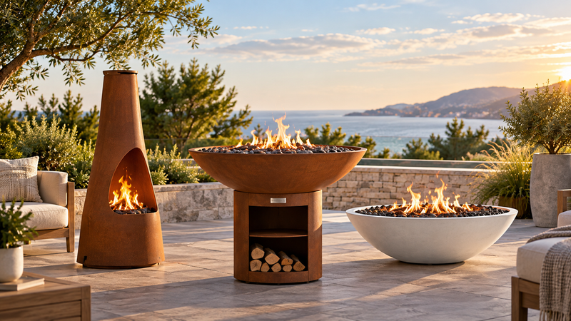 Fire Pits & Chimineas