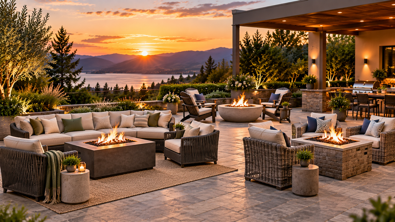 Fire Pit Seating Sets
