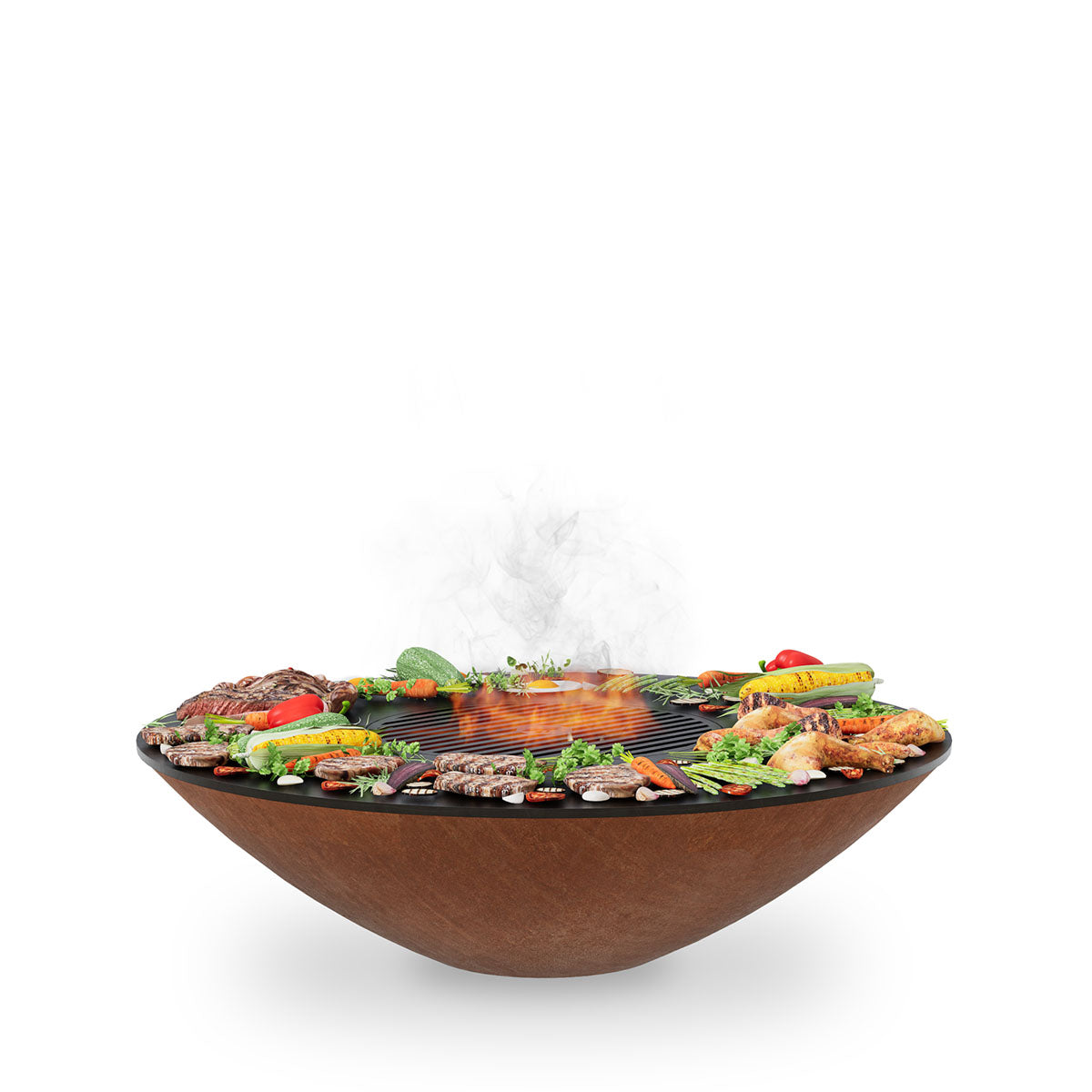 Arteflame Classic 40" Fire Pit with Cooktop