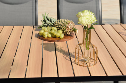 Panama Dark 7-Piece Outdoor Dining Set
