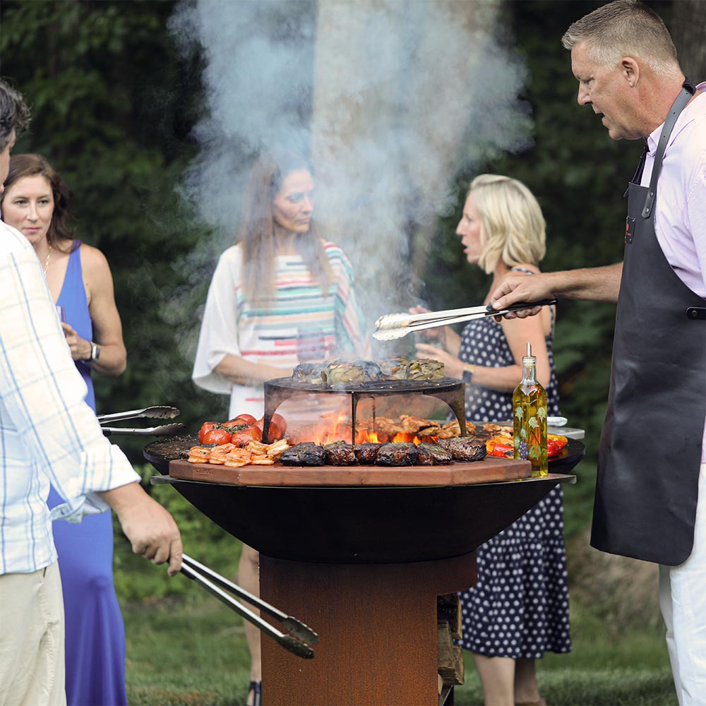 Arteflame ONE30 30" Flat-Top Charcoal Grill – Complete Set