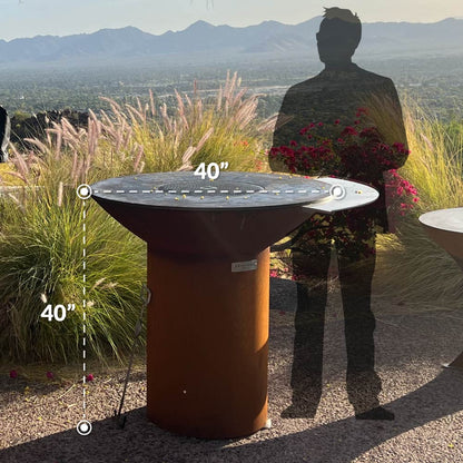 Arteflame Classic 40" Grill with Round Base