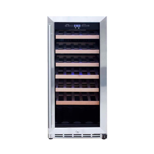 Summerset 15" Outdoor Wine Cooler – 304 Stainless, UL-Rated, Single or Dual Zone, Lifetime Warranty