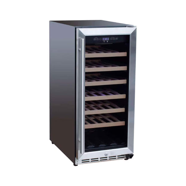 Summerset 15" Outdoor Wine Cooler – 304 Stainless, UL-Rated, Single or Dual Zone, Lifetime Warranty