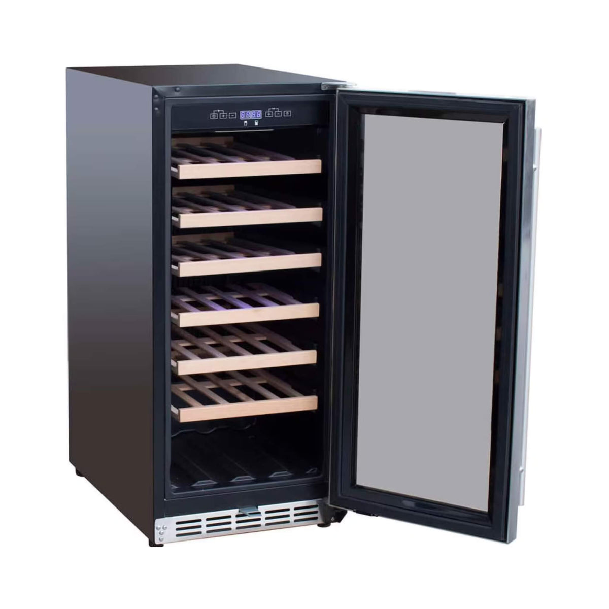 Summerset 15" Outdoor Wine Cooler – 304 Stainless, UL-Rated, Single or Dual Zone, Lifetime Warranty